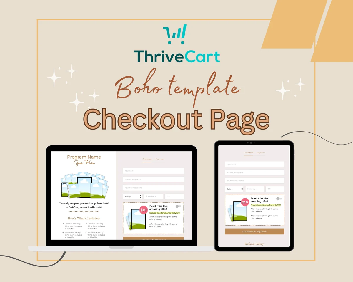 Boho Checkout