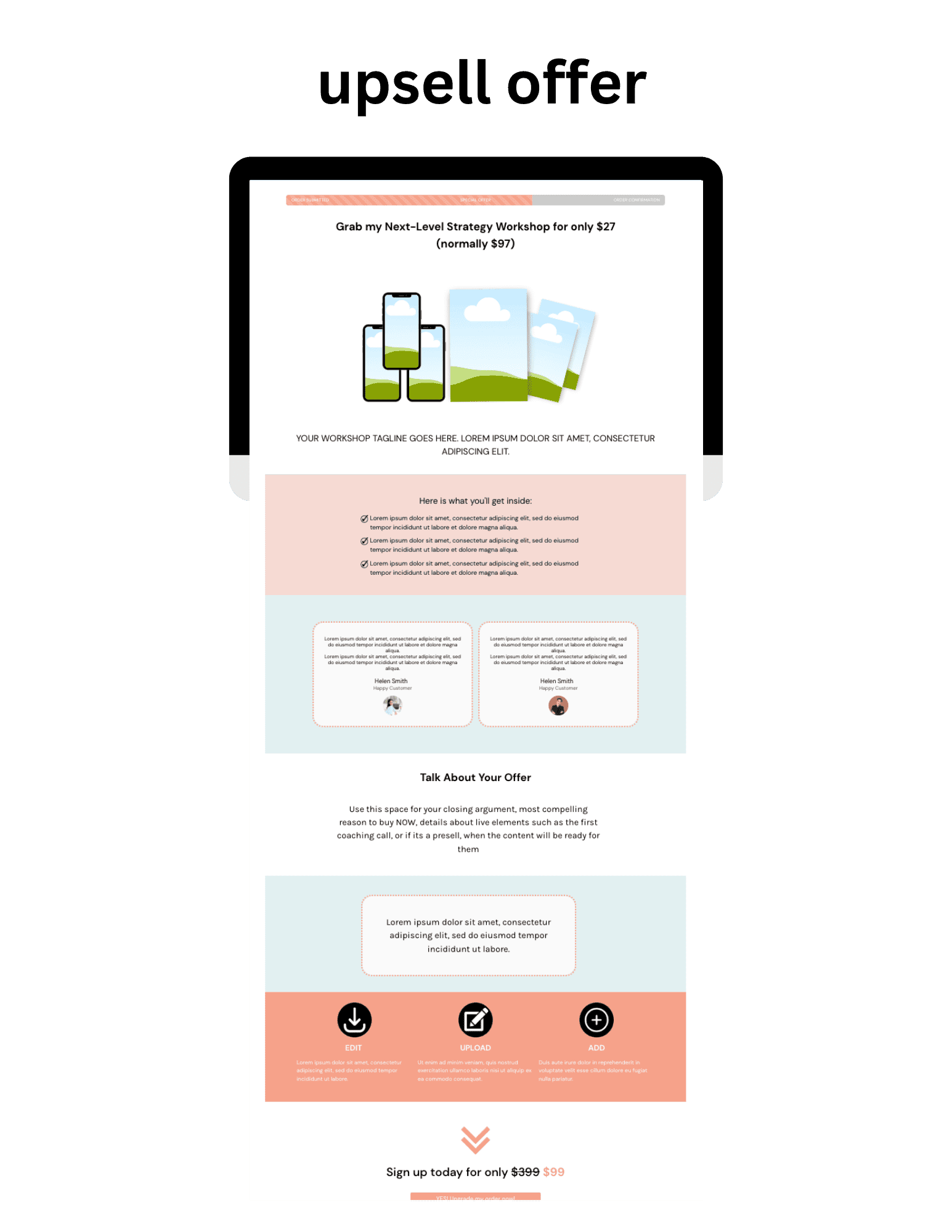 Upsell thrivecart