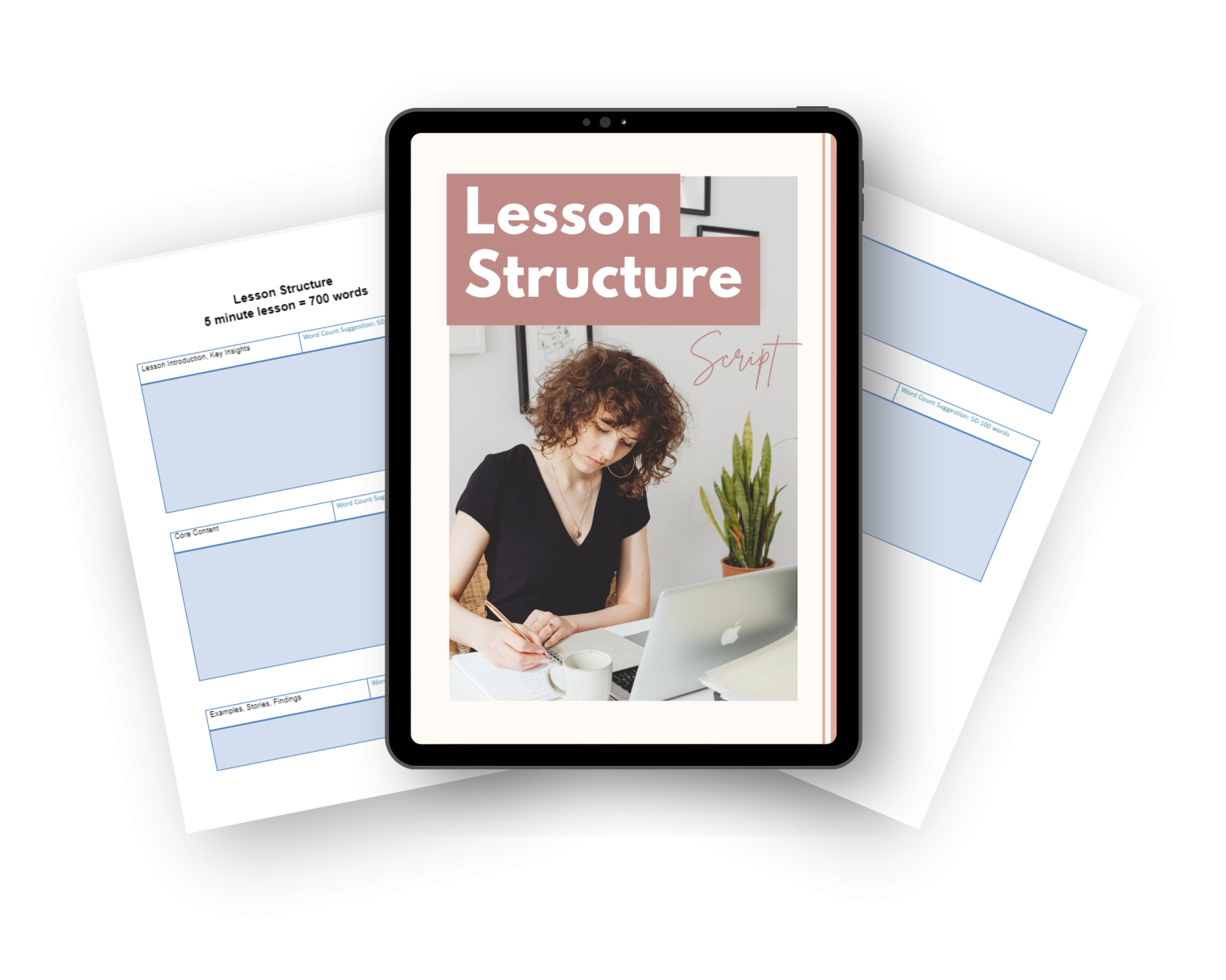 Freebie lesson structure course hustle